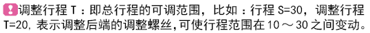調整行程T