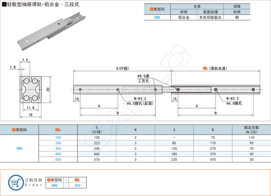 鋁合金三段式抽屜滑軌在廚房抽屜的應用方案 鋁合金三段式抽屜滑軌在廚房抽屜的應用方案