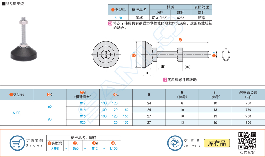水平調節防震腳杯的螺桿長度要多長好